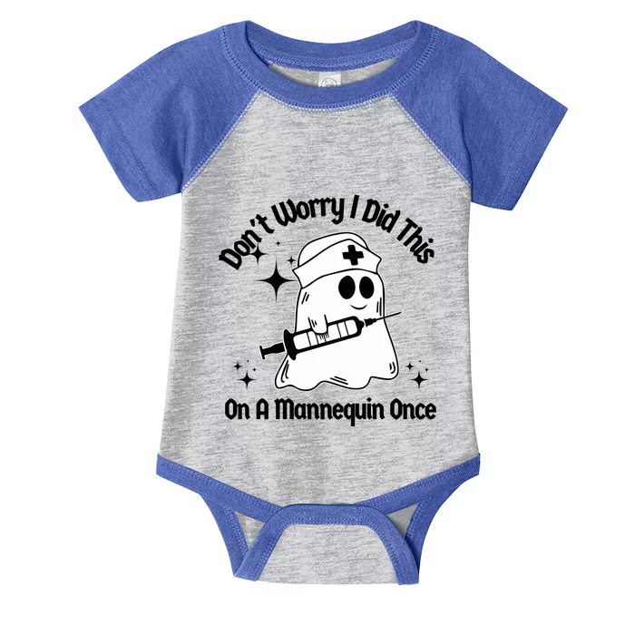 Don’T Worry I Did This On A Mannequin Once Infant Baby Jersey Bodysuit