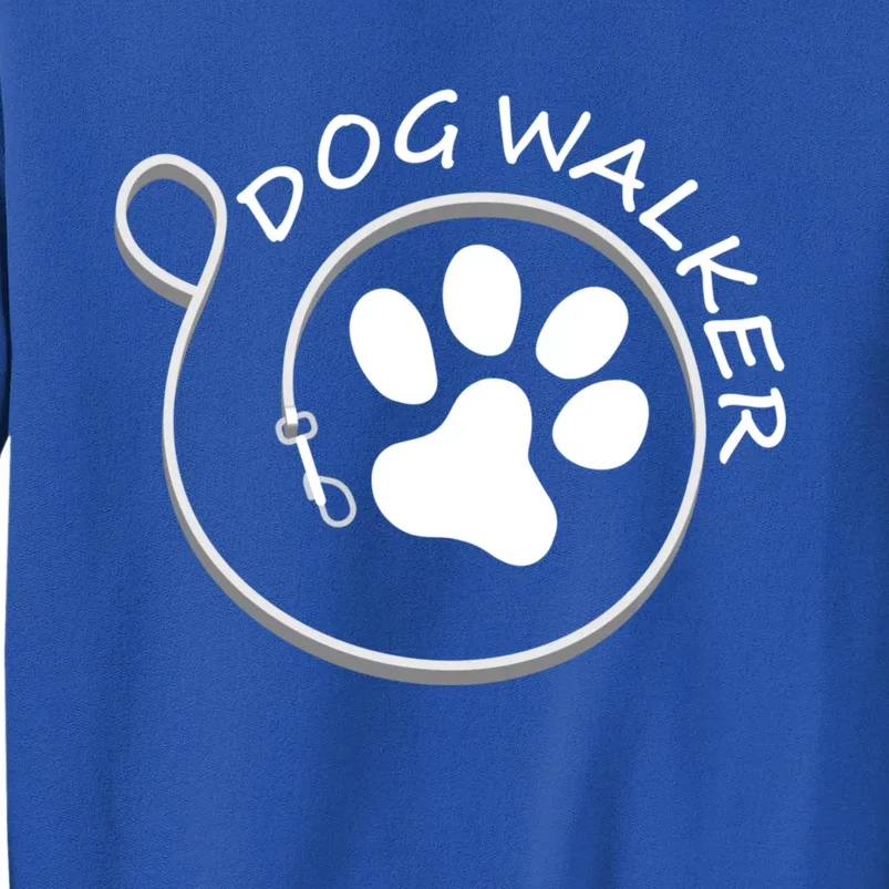 Dog Walker Leash Gift Tall Sweatshirt