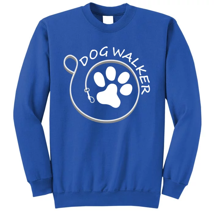 Dog Walker Leash Gift Tall Sweatshirt