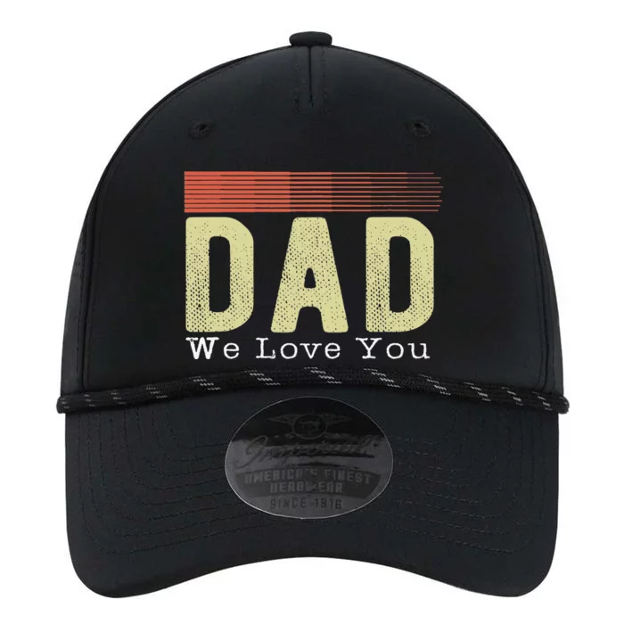 Dad we love you father's day Funny Retro Vintage gifts Performance The Dyno Cap