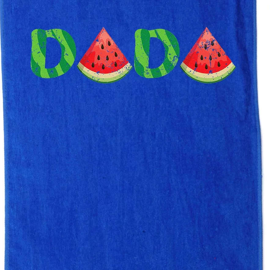 Dada Watermelon Lover Fruitarian Summer Fruit Fathers Day Platinum Collection Golf Towel