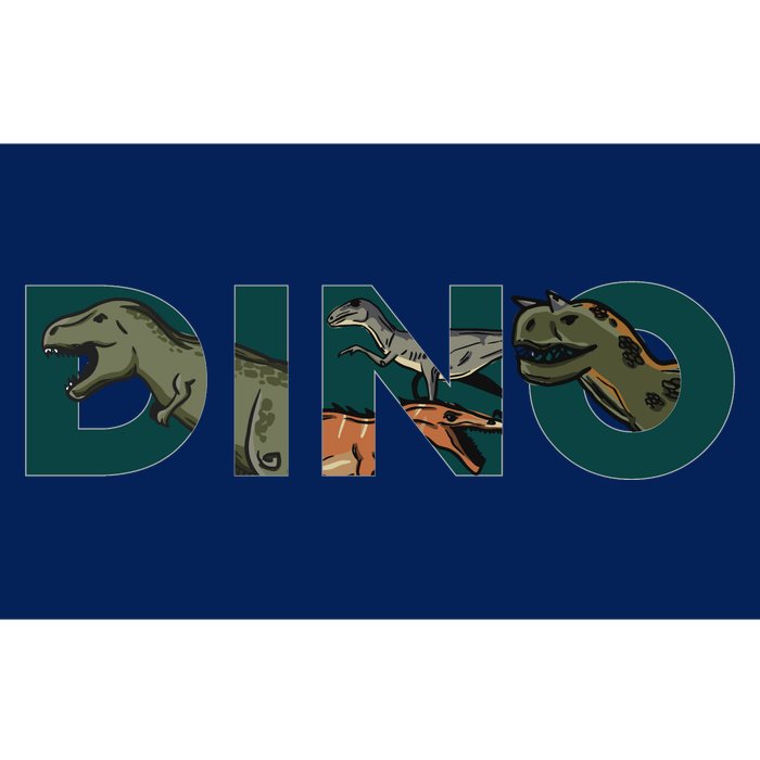 Dino Word Logo Bumper Sticker