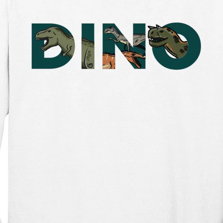 Dino Word Logo Long Sleeve Shirt