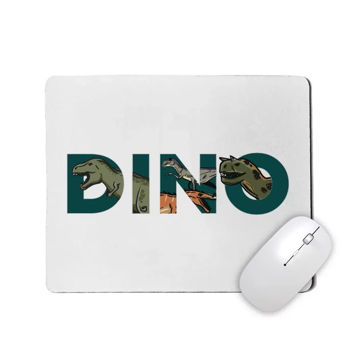 Dino Word Logo Mousepad