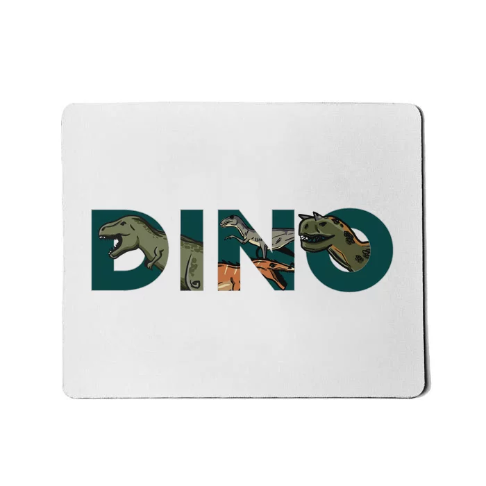 Dino Word Logo Mousepad