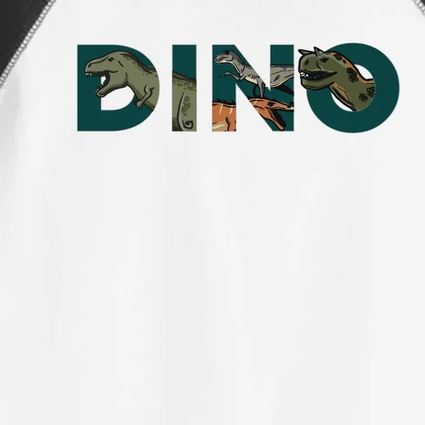 Dino Word Logo Toddler Fine Jersey T-Shirt