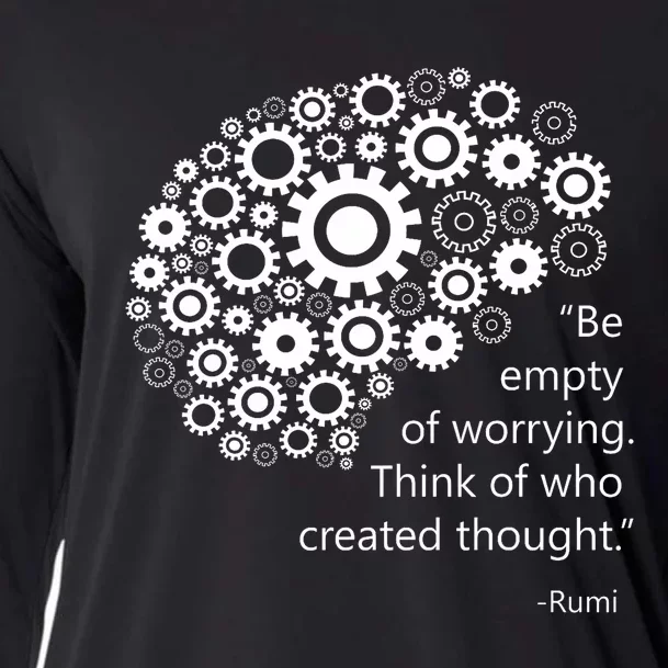 DonT Worry Mind Quote By Rumi Cooling Performance Long Sleeve Crew