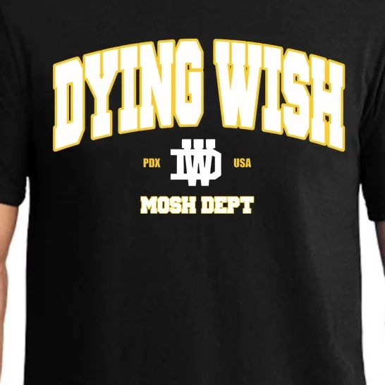 Dying Wish Mosh Dept Pajama Set