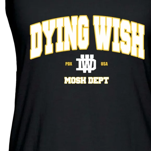 Dying Wish Mosh Dept Ladies Essential Flowy Tank