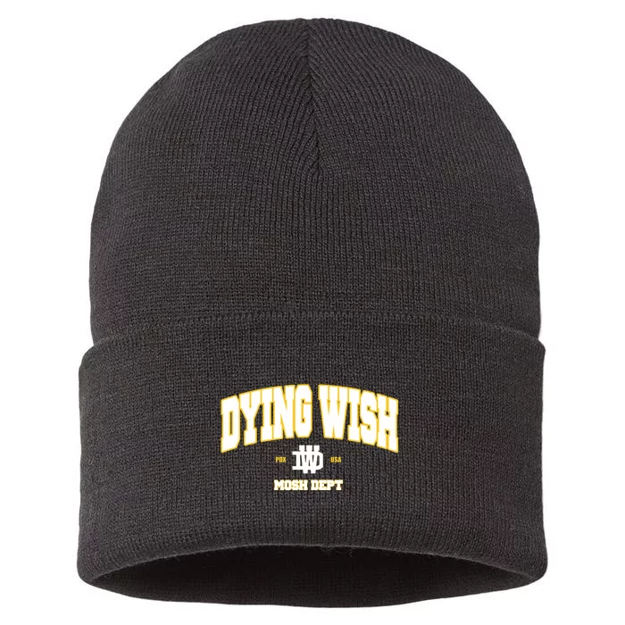 Dying Wish Mosh Dept Sustainable Knit Beanie