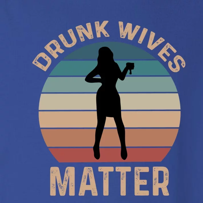 Drunk Wives Matter Funny Ing Gift Toddler Long Sleeve Shirt