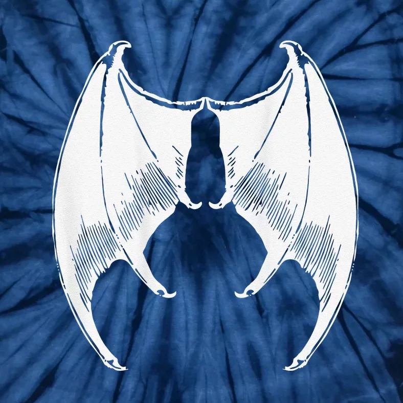 Dragon Wings Or Bat Wings On The BACK Halloween Easy Costume Tie-Dye T-Shirt