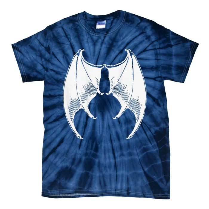 Dragon Wings Or Bat Wings On The BACK Halloween Easy Costume Tie-Dye T-Shirt