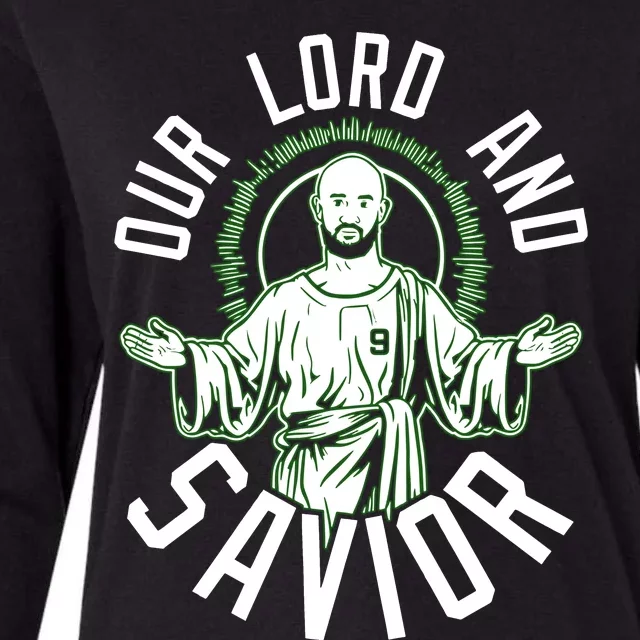 Derrick White Our Lord And Savior Womens Cotton Relaxed Long Sleeve T-Shirt