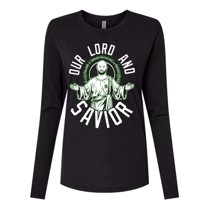 Derrick White Our Lord And Savior Womens Cotton Relaxed Long Sleeve T-Shirt