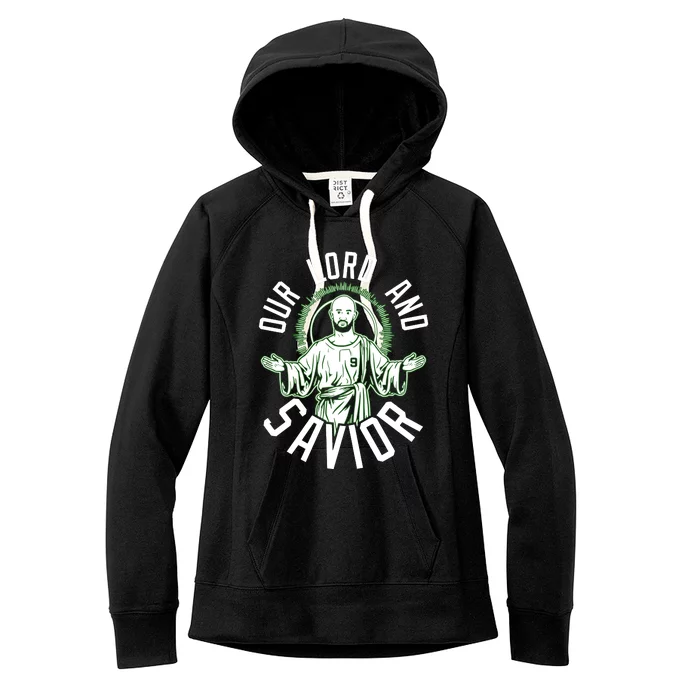 Derrick White Our Lord And Savior Women's Fleece Hoodie