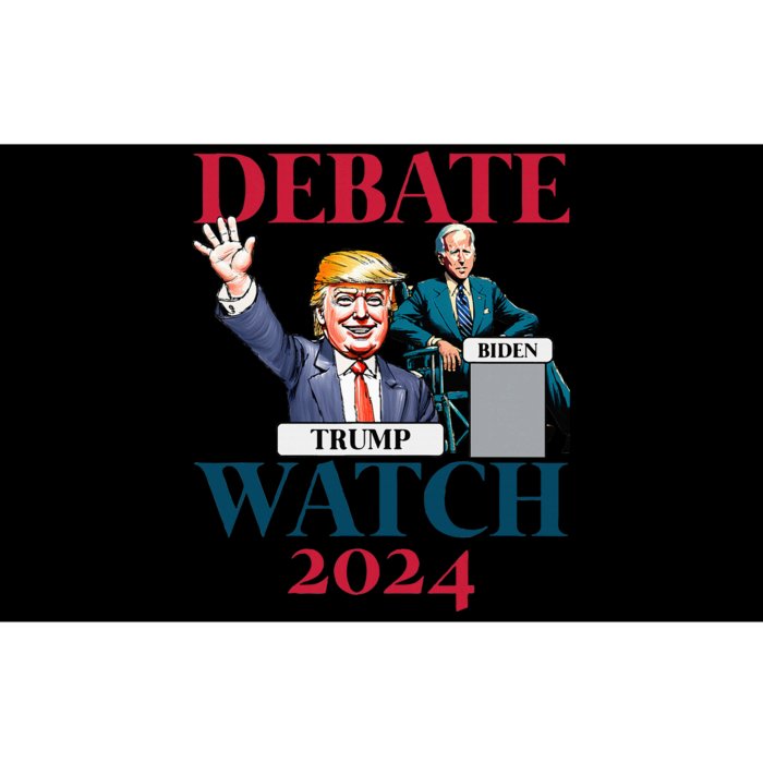 Debate Watch Party 2024 Trump Biden President Bumper Sticker