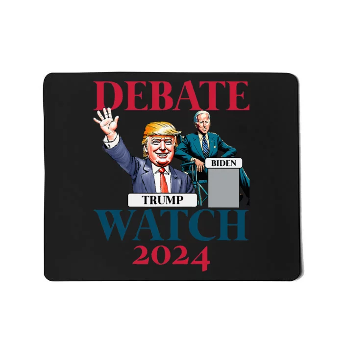 Debate Watch Party 2024 Trump Biden President Mousepad