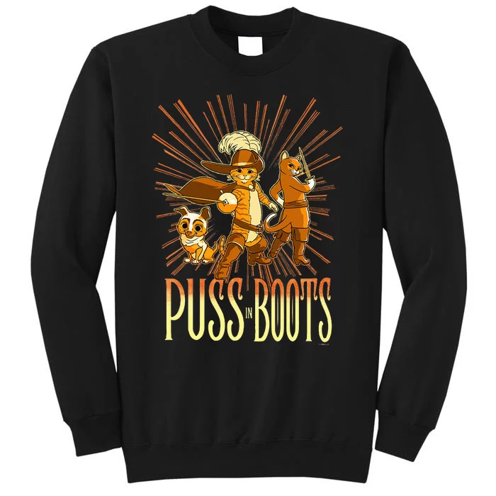 Dream Works Puss In Boots The Last Wish Cat Tall Sweatshirt