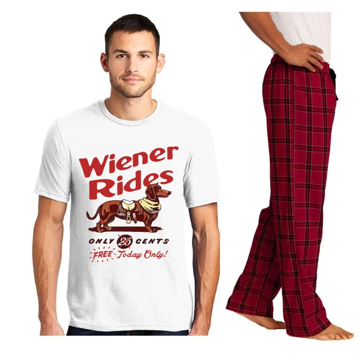 Dachshund Wiener Rides Only 25 Cents Free Today Only Pajama Set