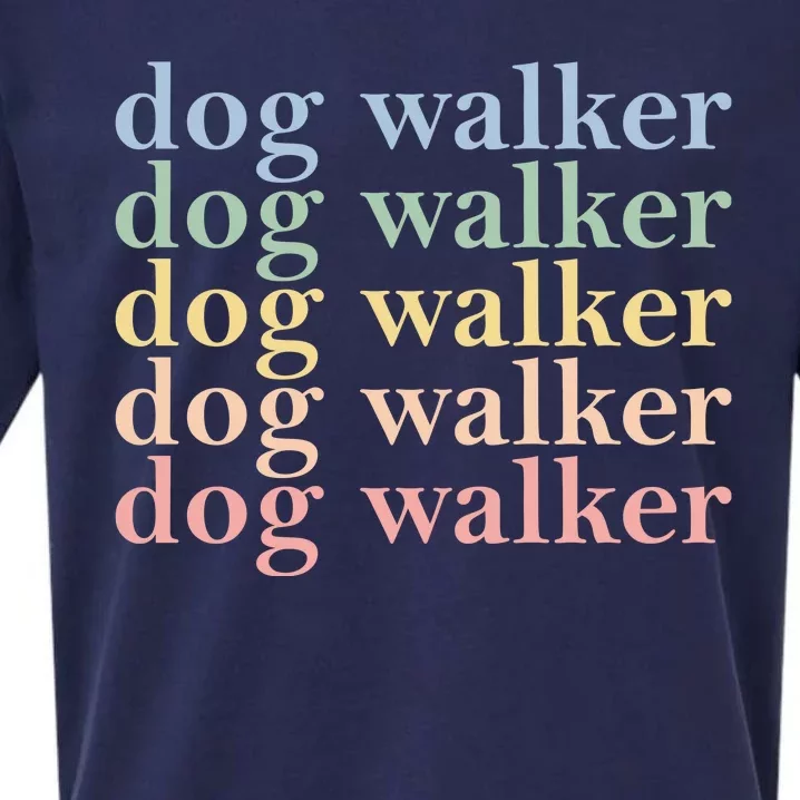 Dog Walker Retro Sueded Cloud Jersey T-Shirt