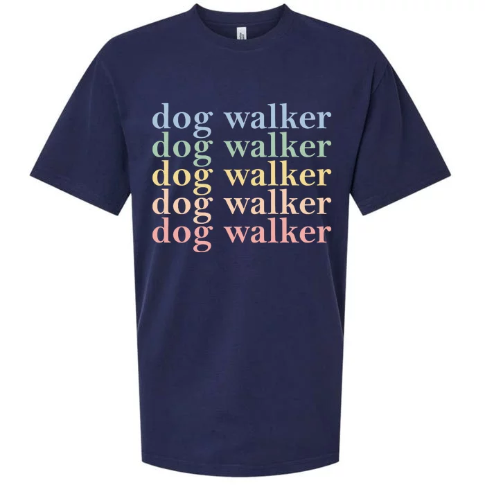 Dog Walker Retro Sueded Cloud Jersey T-Shirt