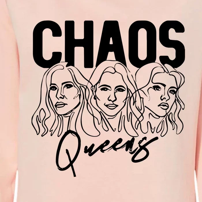 Devora Wilde Realm One Chaos Queens Womens California Wash Sweatshirt