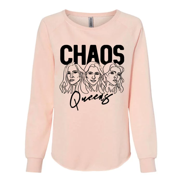 Devora Wilde Realm One Chaos Queens Womens California Wash Sweatshirt