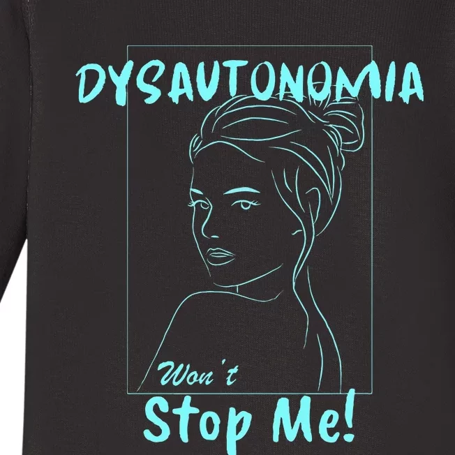 Dysautonomia Won't Stop Me! Baby Long Sleeve Bodysuit