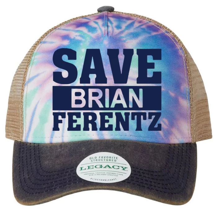 Dave Wischnowsky Save Brian Ferentz Legacy Tie Dye Trucker Hat