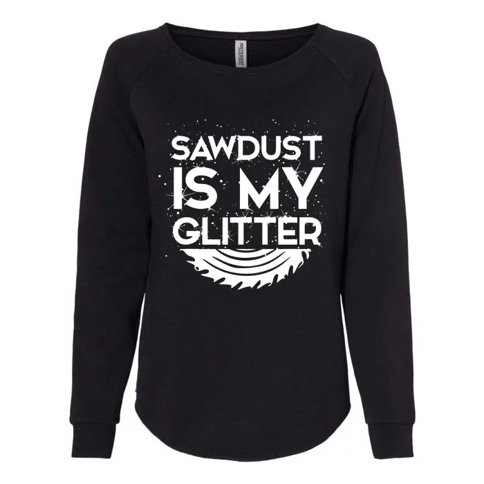 DIY Woodworking Sawdust Design Girl With Tools Gift Womens California Wash Sweatshirt