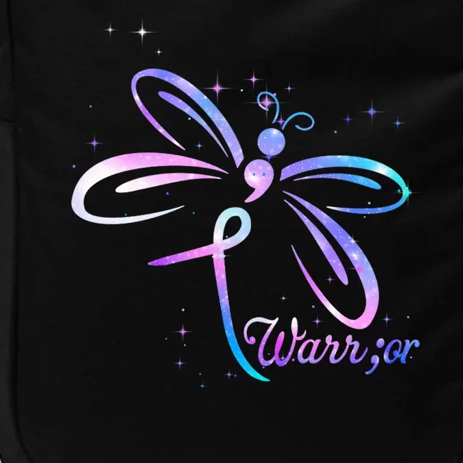 Dragonfly Warrior Suicide Prevention Awareness Impact Tech Backpack