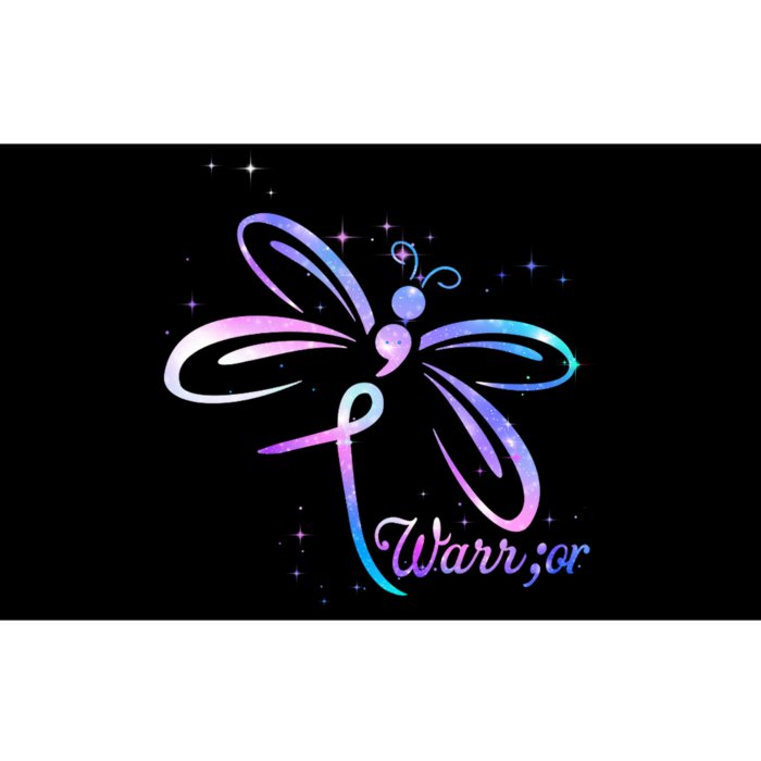 Dragonfly Warrior Suicide Prevention Awareness Bumper Sticker