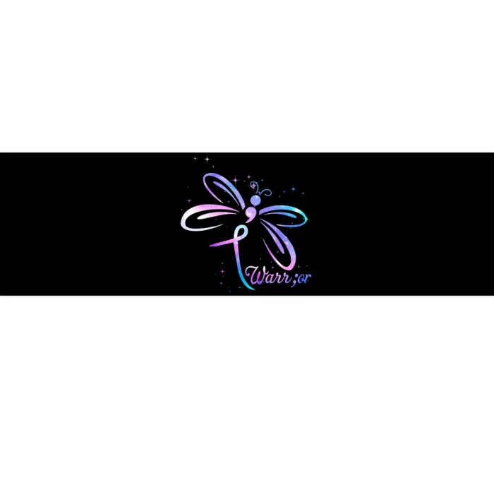 Dragonfly Warrior Suicide Prevention Awareness Bumper Sticker