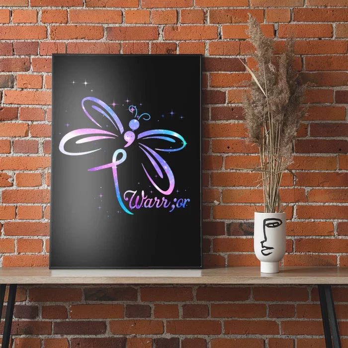 Dragonfly Warrior Suicide Prevention Awareness Poster