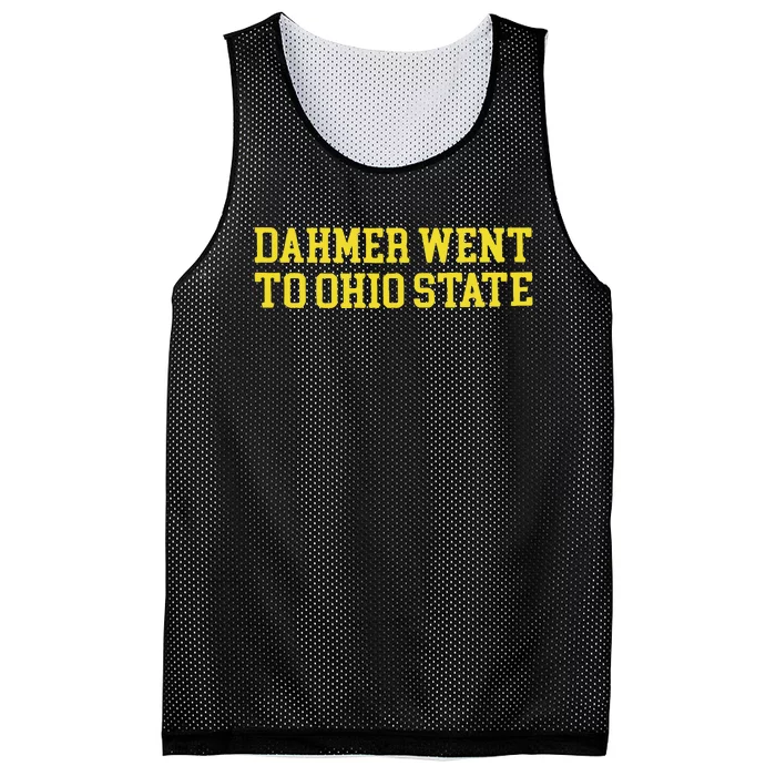 Dahmer Went To Ohio Michigan Mesh Reversible Basketball Jersey Tank