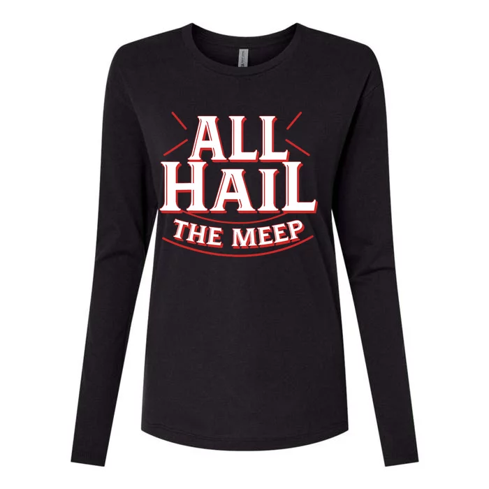 Doctor_ Who The Meep Funny All Hail The Meep Womens Cotton Relaxed Long Sleeve T-Shirt