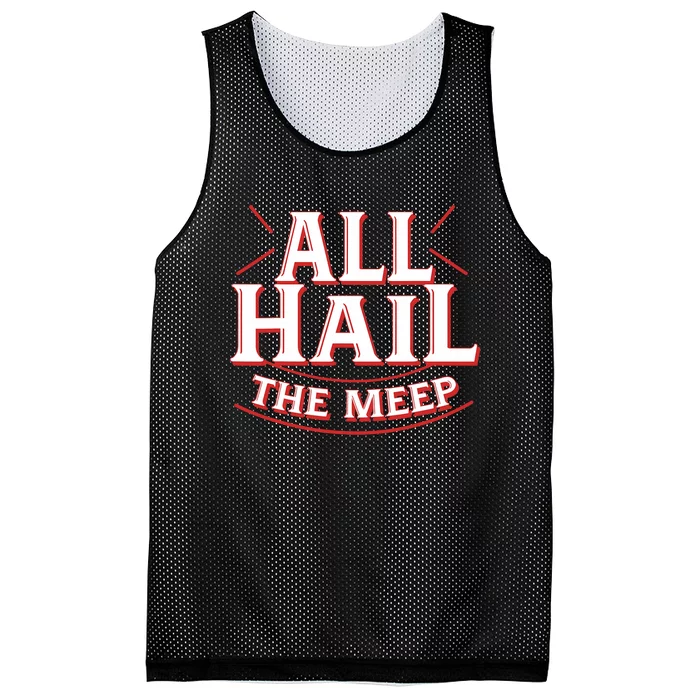 Doctor_ Who The Meep Funny All Hail The Meep Mesh Reversible Basketball Jersey Tank