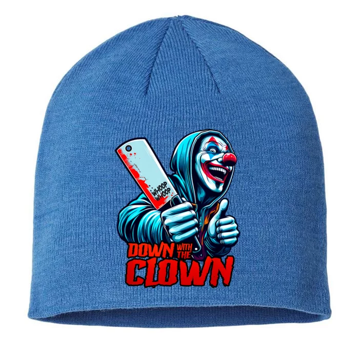 Down With The Clown Icp Hatchet Man Juggalette Clothes 8 1/2in Sustainable Knit Beanie