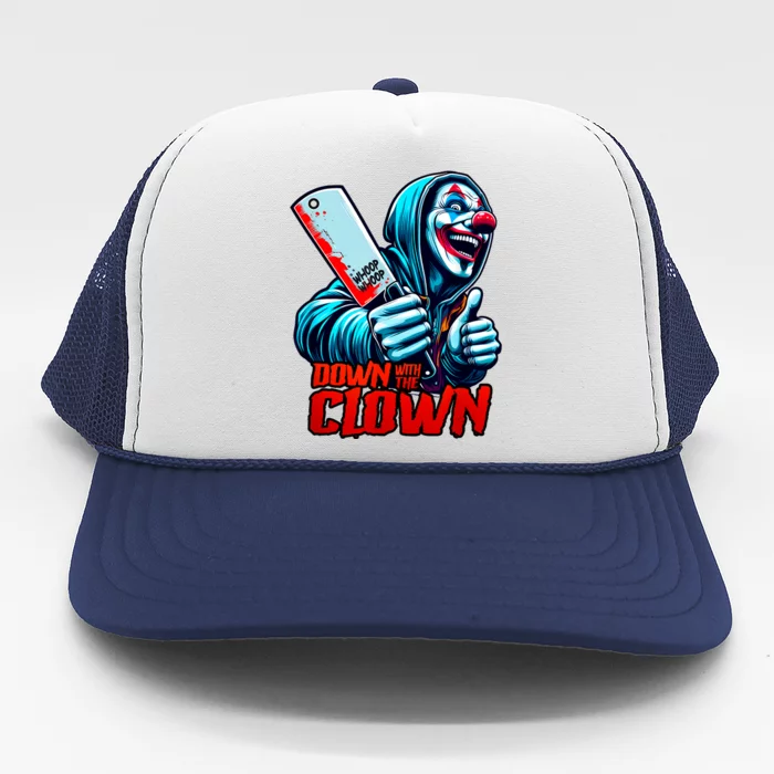 Down With The Clown Icp Hatchet Man Juggalette Clothes Trucker Hat