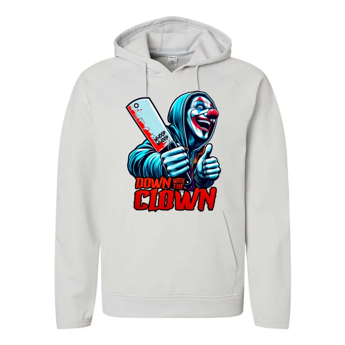 Down With The Clown Icp Hatchet Man Juggalette Clothes Performance Fleece Hoodie