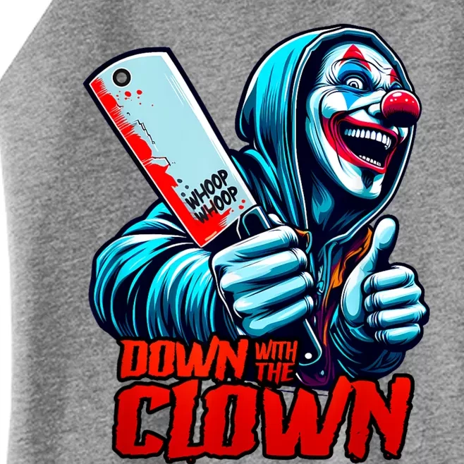 Down With The Clown Icp Hatchet Man Juggalette Clothes Women’s Perfect Tri Rocker Tank