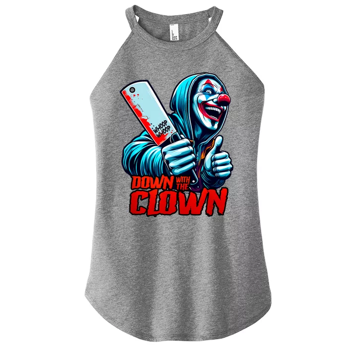 Down With The Clown Icp Hatchet Man Juggalette Clothes Women’s Perfect Tri Rocker Tank