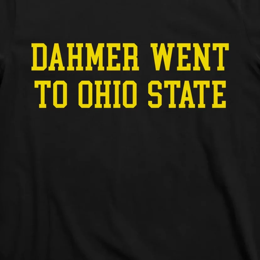 Dahmer Went To Ohio Michigan Fan Wearing ESPN Shows Trending T-Shirt