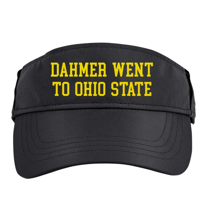 Dahmer Went To Ohio Michigan Fan Wearing ESPN Shows Trending Adult Drive Performance Visor