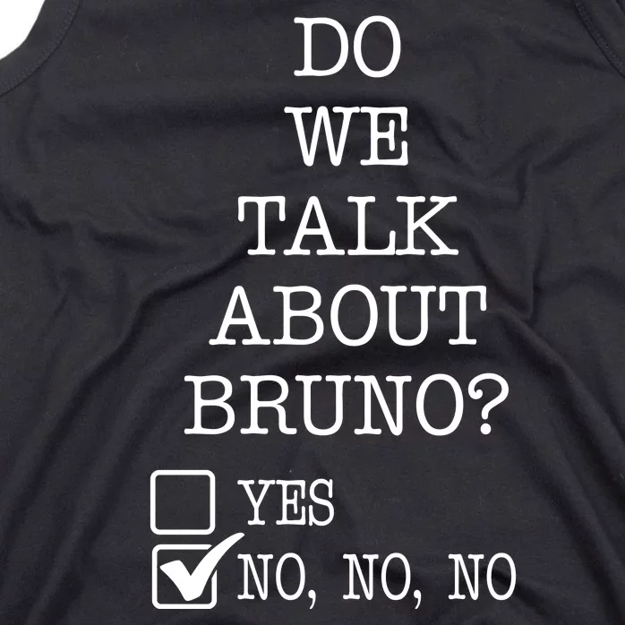 Do We Talk About Bruno Funny Tank Top