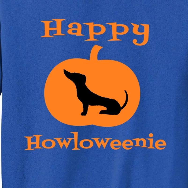 Dachshund Weenie Weiner Dog Lover Pumpkin Halloween Cute Gift Tall Sweatshirt