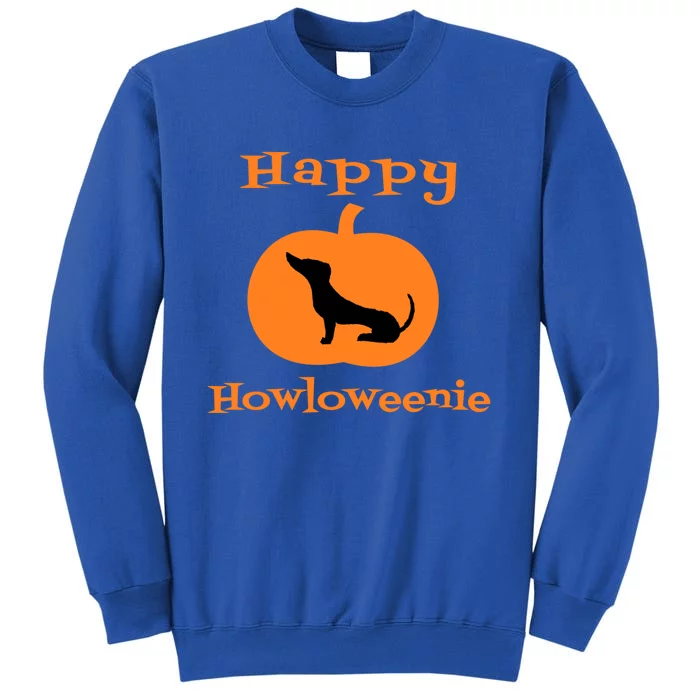 Dachshund Weenie Weiner Dog Lover Pumpkin Halloween Cute Gift Tall Sweatshirt