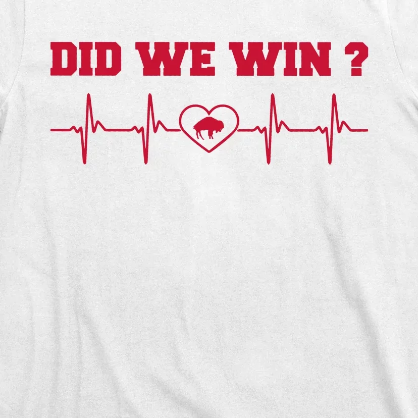 Did We Win Graphic Trending Tee T-Shirt