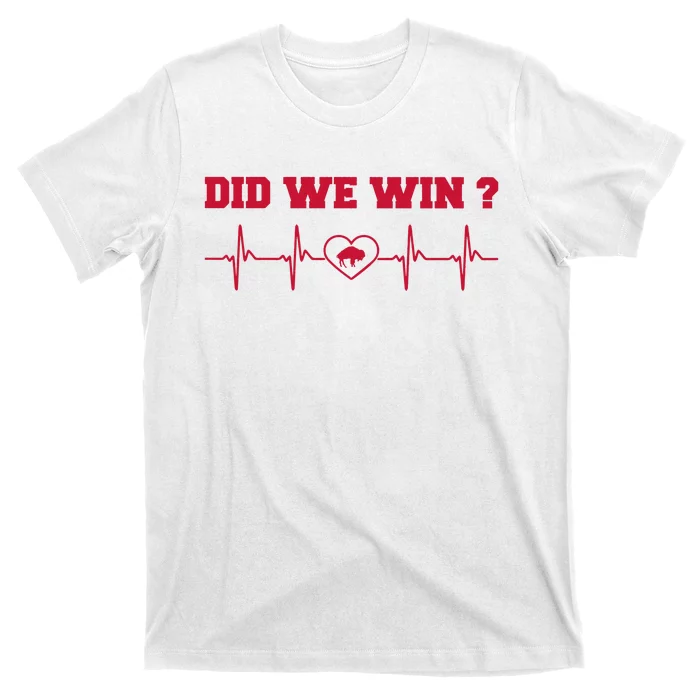 Did We Win Graphic Trending Tee T-Shirt